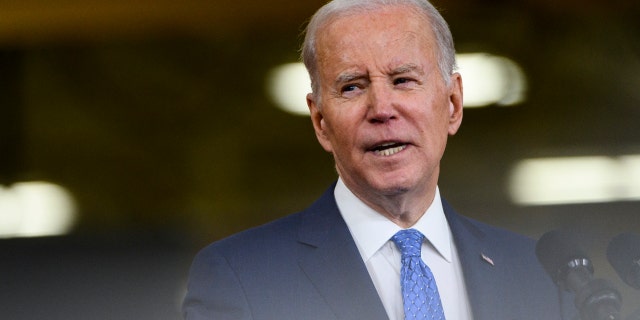 President Joe Biden speaks