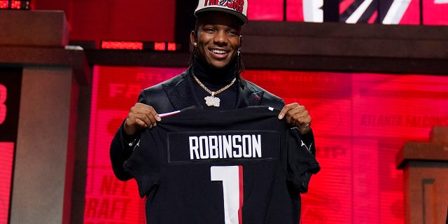 Bijan Robinson in the draft