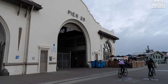 Pier 28 in The Embarcadero District in San Francisco.