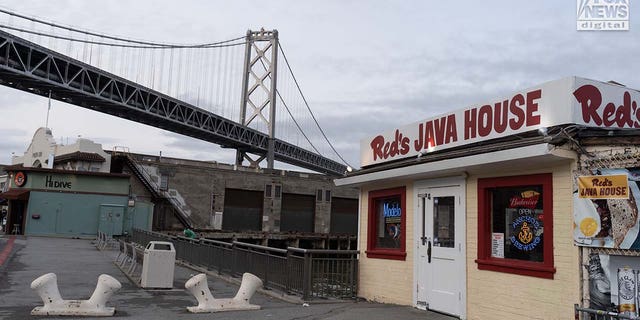 Red's Java House in The Embarcadero District in San Francisco.