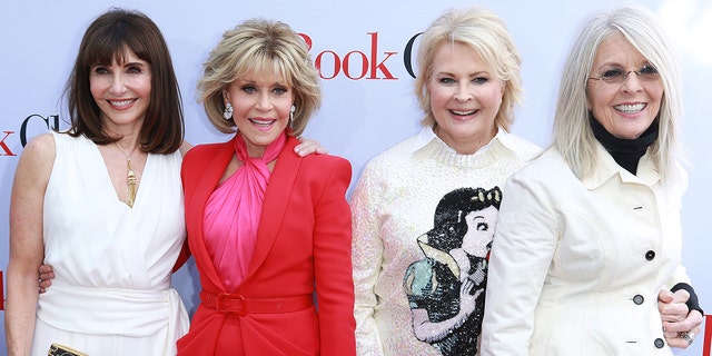 Diane Keaton, Mary Steenburgen, Candice Bergen and Jane Fonda at the premiere of Book Club