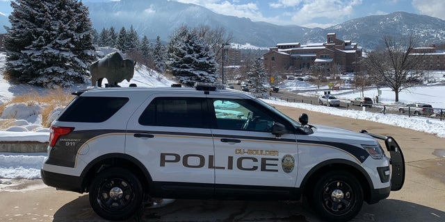 University of Colorado Boulder Police vehicle