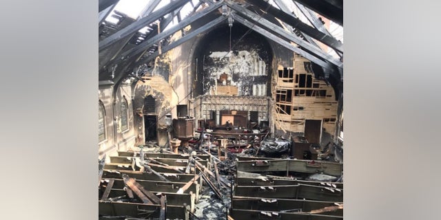 Boston-area church fire