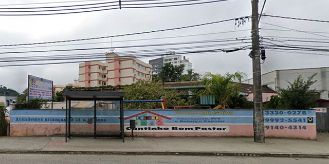 The Cantinho Bom Pastor day care center in Blumenau, Brazil.