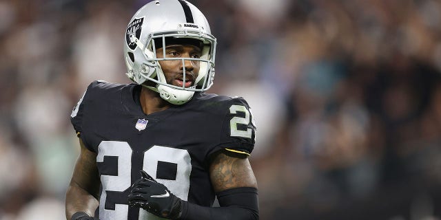 El esquinero Casey Hayward durante un juego de los Raiders