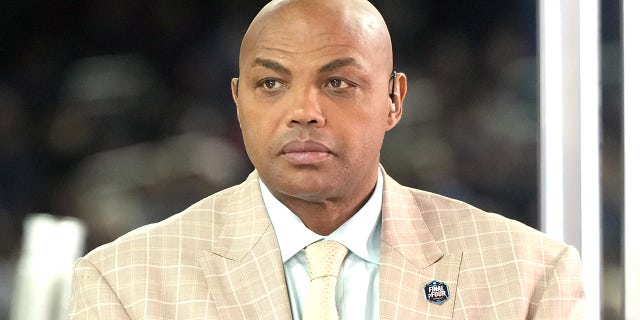 Charles Barkley during the national championship