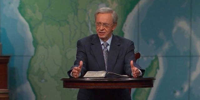 Charles Stanley preaching