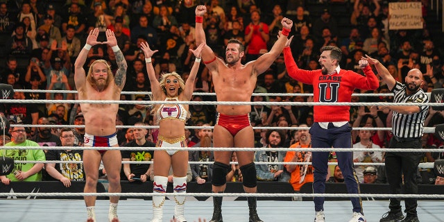 Chase University and Tyler Brate defeated Schism astatine NXT Stand & Deliver.