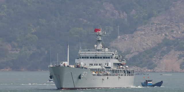 China warship