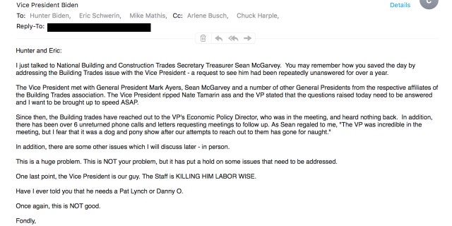 Harple last email April 2011