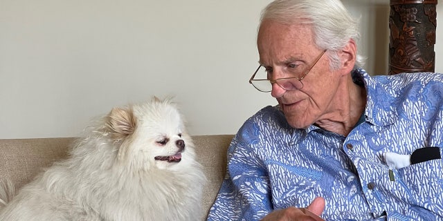 John, 86, and his Pomeranian, Dolly, 7, have gone viral on TikTok as viewers get a sneak peek at their daily life together.