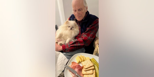 John and Dolly have become inseparable since he started taking care of her full time.