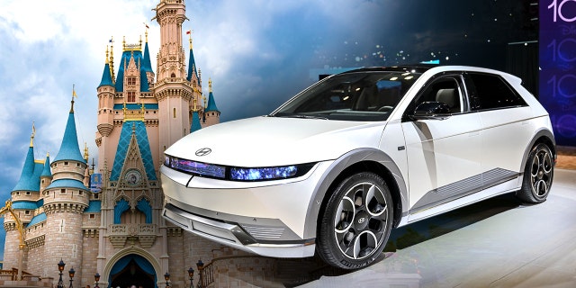 The Ioniq 5 Disney100 Platinum Concept previews a limited edition model.