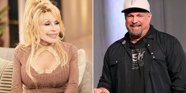 Dolly Parton and Garth Brooks split