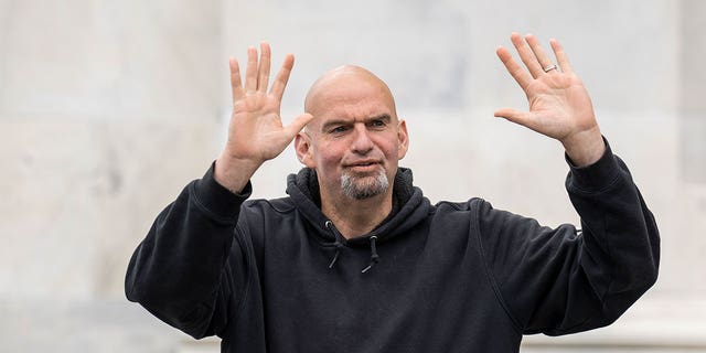 Fetterman suffered a stroke in May 2022 while campaigning for Pennsylvania's open Senate seat.