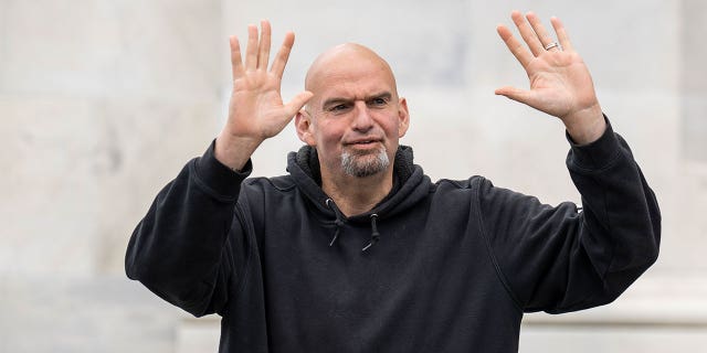 Fetterman suffered a stroke in May 2022 while campaigning for Pennsylvania's open Senate seat.
