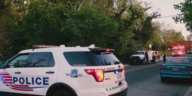 Cops at closed at of Fort Totten Park