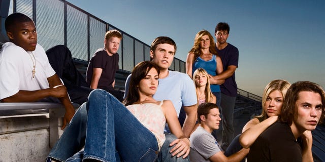 Kelly and the cast of "Friday Night Lights."