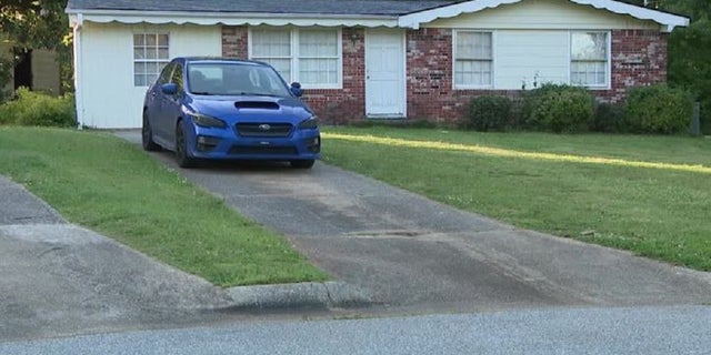 A home in Smyrna, Georgia where a resident shot and killed an suspected intruder.