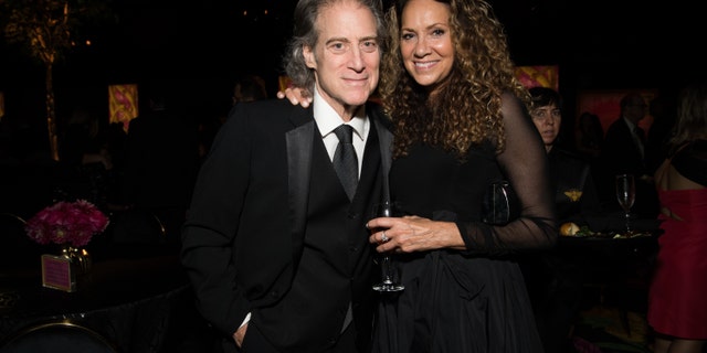 Richard Lewis with wife Joyce Lapinsky