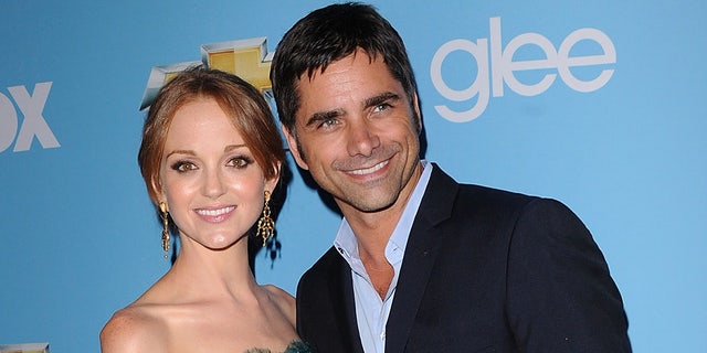 Stamos appeared in "Glee," where he played the love interest of Jayma Mays' character Emma Pillsbury.