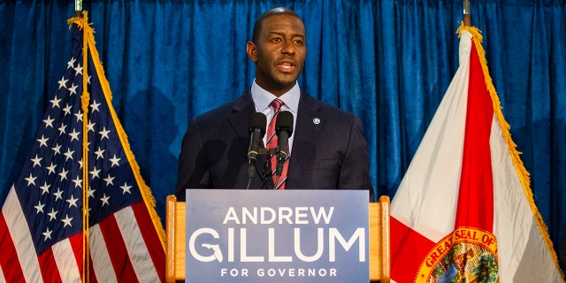 Andrew Gillum speaking