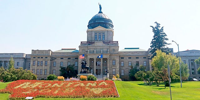 The Montana State Capitol building in Helena, Montana.
