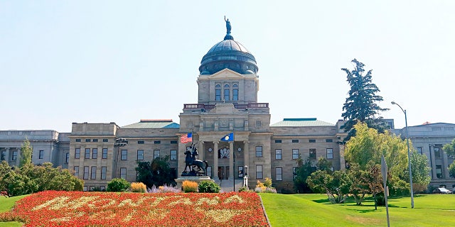 The Montana State Capitol building in Helena, Montana.