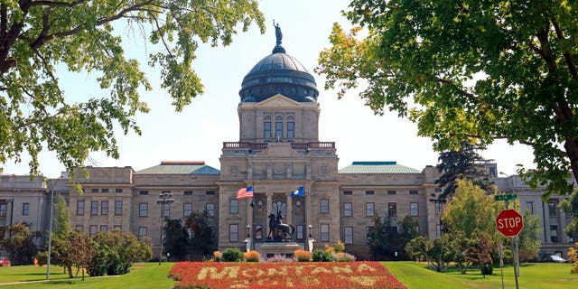 Montana State Capitol building in Helena, Montana.