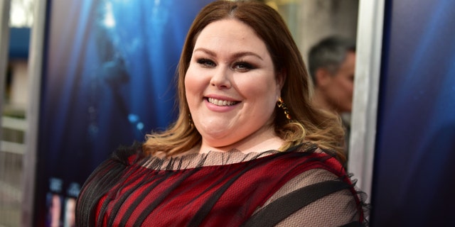 Chrissy Metz at the Los Angeles premiere of the faith-based film "Breakthrough." The movie earned an Oscar nomination for best original song for "I'm Standing With You," sung by Metz.