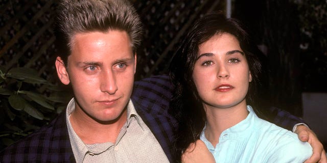 Demi Moore and Emilio Estevez were together for nearly three years before calling off their engagement in 1986.