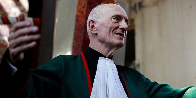Constitutional Court Justice Edwin Cameron during his send-off ceremony on August 20, 2019, in Johannesburg, South Africa. Cameron wrote the foreword to a new set of international legal recommendations, released on March 8, 2023, that he says will protect those whose sexual practices are "identified with the disapproved or stigmatized conduct."