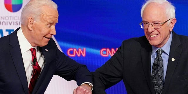 Sen. Bernie Sanders and President Joe Biden