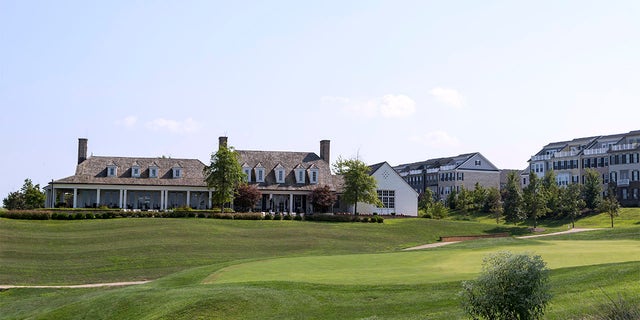 Vista general del club de golf Potomac Shores