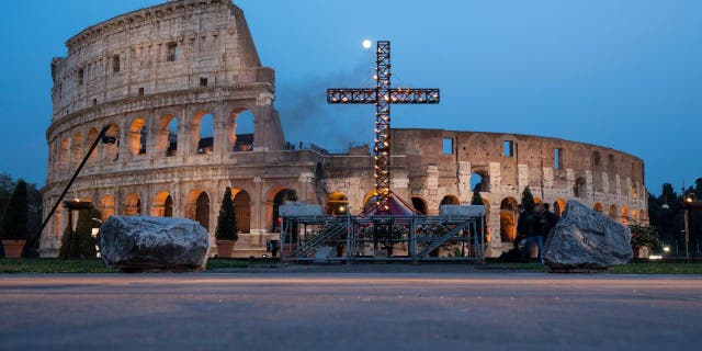 Way of the Cross in Rome