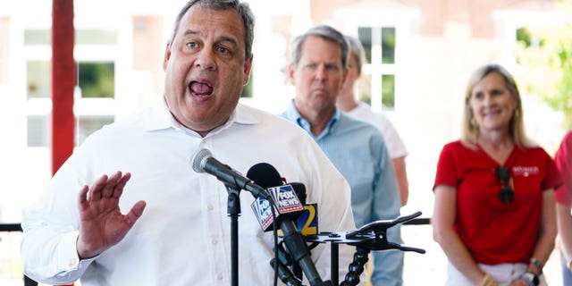 Former Republican New Jersey Gov. Chris Christie