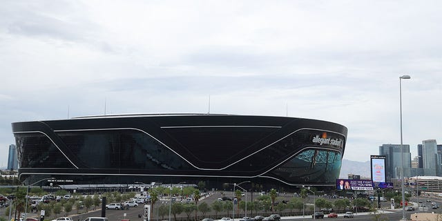 Una vista del estadio Allegiant
