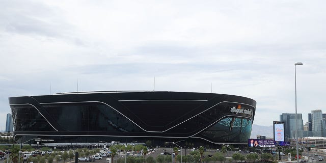 A view of Allegiant Stadium