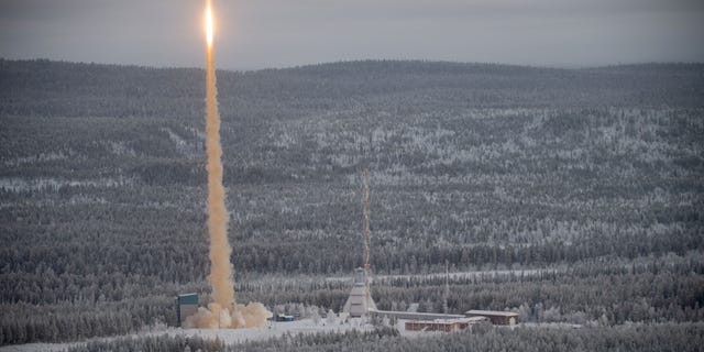 Lanzamiento de cohete sueco