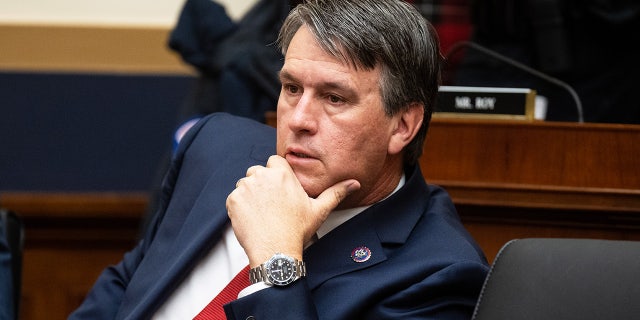 Rep. Barry Moore, R-Ala., participates in the House Judiciary Committee organizing meeting in the Rayburn House Office Building on Wednesday, February 1, 2023.