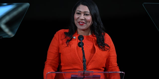 Mayor London N. Breed on February 9, 2023, in San Francisco, California.