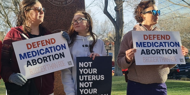 Abortion protesters