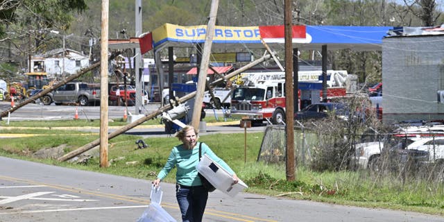 Tornadoes in Arkansas left residents scrambling to clean up and recover from debris and collapsed homes.