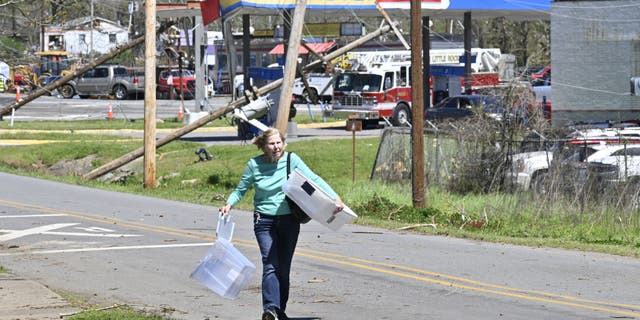Tornadoes in Arkansas left residents scrambling to clean up and recover from debris and collapsed homes.