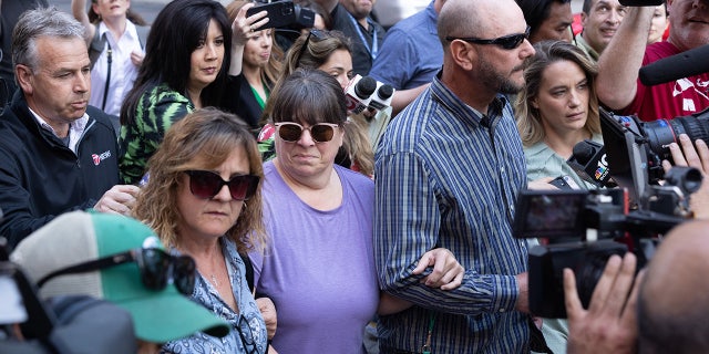 Jack Teixeira family members leave court