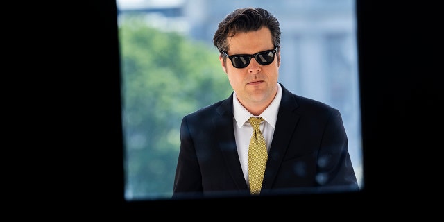 Matt Gaetz wearing sunglasses