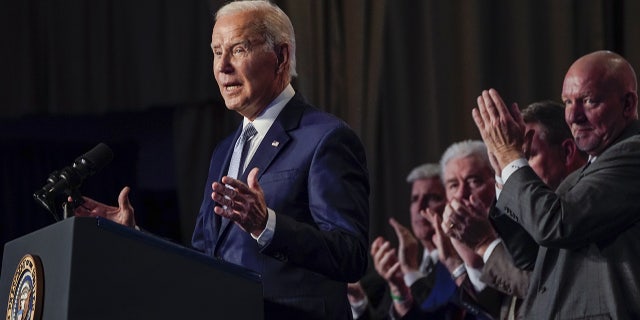 Biden speaks to union supporters