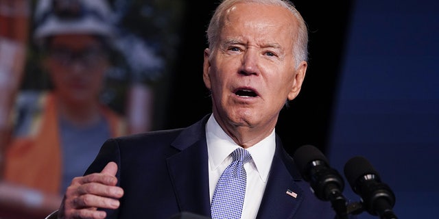 Biden speaks at the North American Conference of Construction Unions