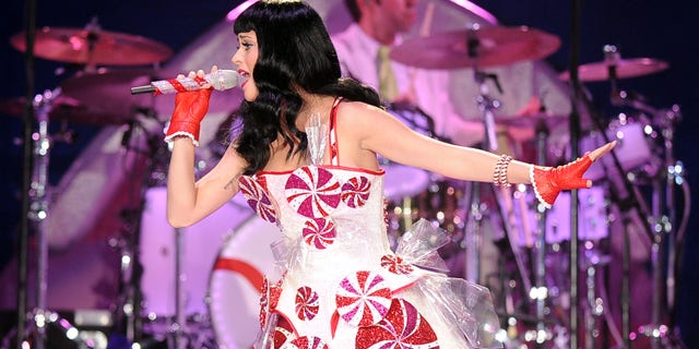 Katy Perry performs during the North American leg of her "California Dreams Tour 2011."