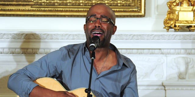 Darius Rucker performed at the White House in 2011.